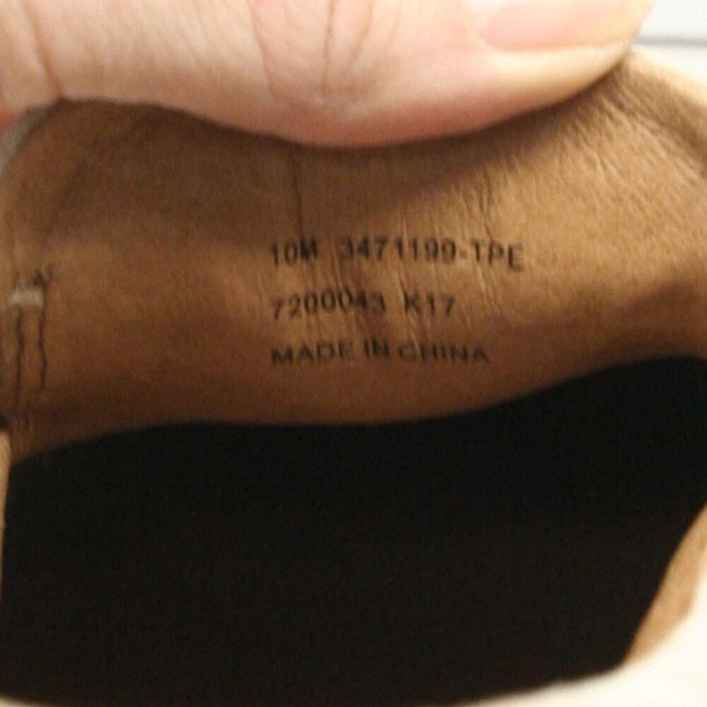Frye Ivy Suede Leather Slip On Casual Women's Sneakers Shoes Beige Taupe Sz 10 - Picture 11 of 15